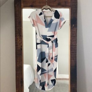 Geometric Print dress - size M